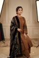 BROWN STOLL SET